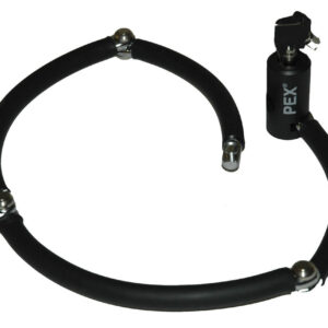 Scharnierarm slot PEX Zwart 72cm