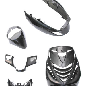 Kappenset 5-delig Porsche Agaatgrijs | Piaggio Zip SP