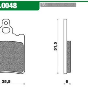 Remblokset Newfren FD0048
