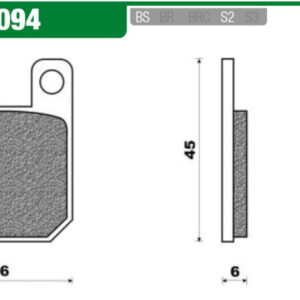 Remblokset Newfren FD0094