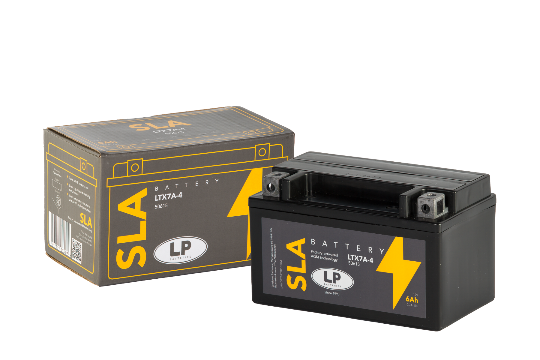 Accu Landport YTX7A-4 (12V/6A)